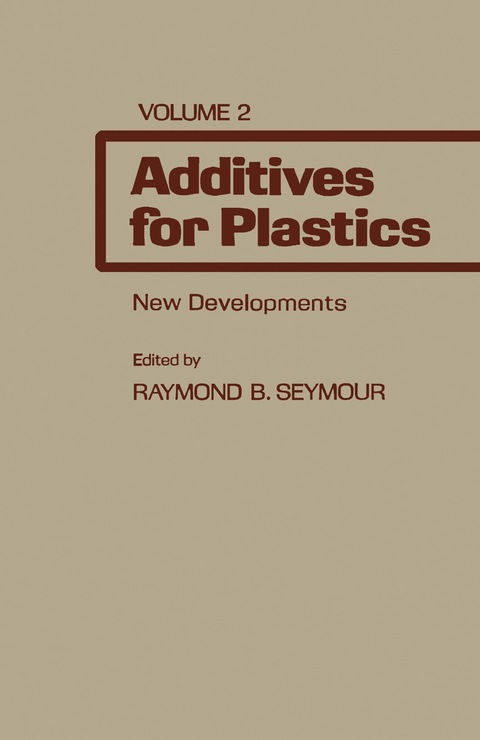 Cover image for book Additives for Plastics
