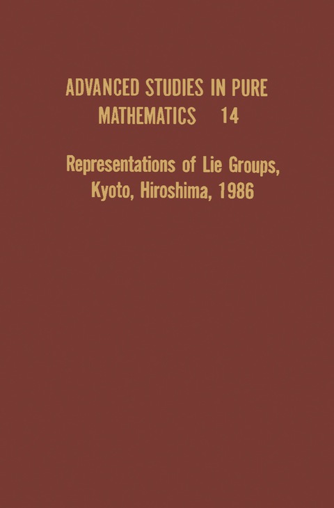 Cover image for book Representations of Lie Groups, Kyoto, Hiroshima, 1986
