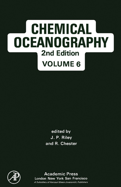 Cover image for book Chemical Oceanography