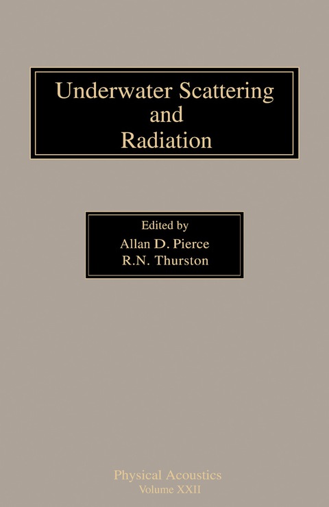 Cover image for book Underwater Scattering and Radiation