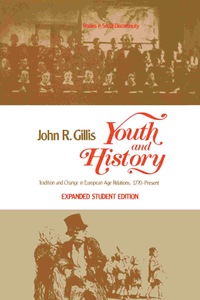 Cover image: Youth and History 9780127852645