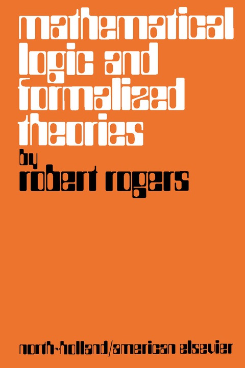 Cover image for book Mathematical Logic and Formalized Theories