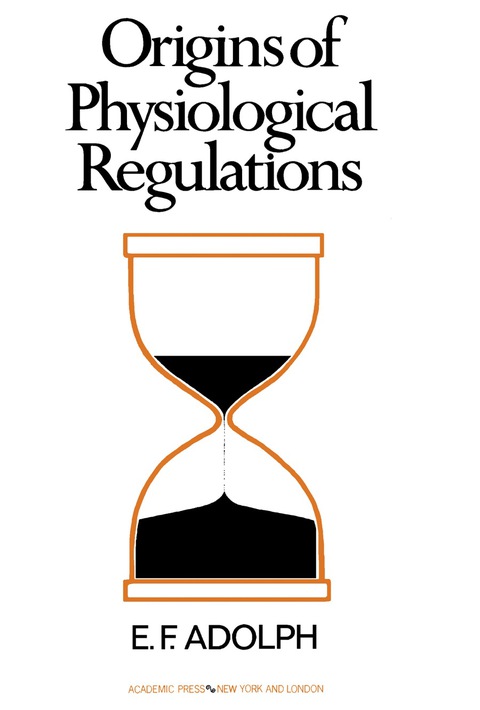 Cover image for book Origins of Physiological Regulations
