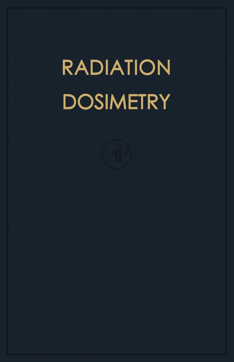 Cover image for book Radiation Dosimetry