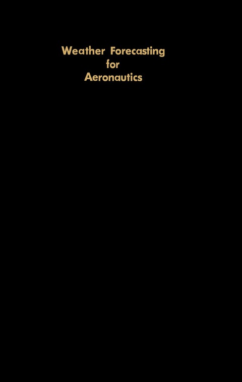 Cover image for book Weather Forecasting for Aeronautics
