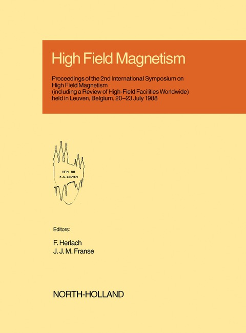 Cover image for book High Field Magnetism