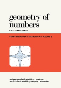 Cover image: Geometry of Numbers 9780720421088
