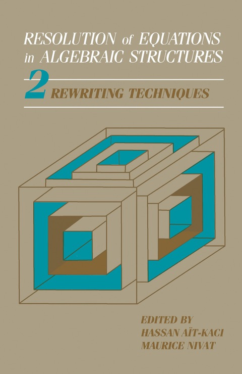 Cover image for book Rewriting Techniques