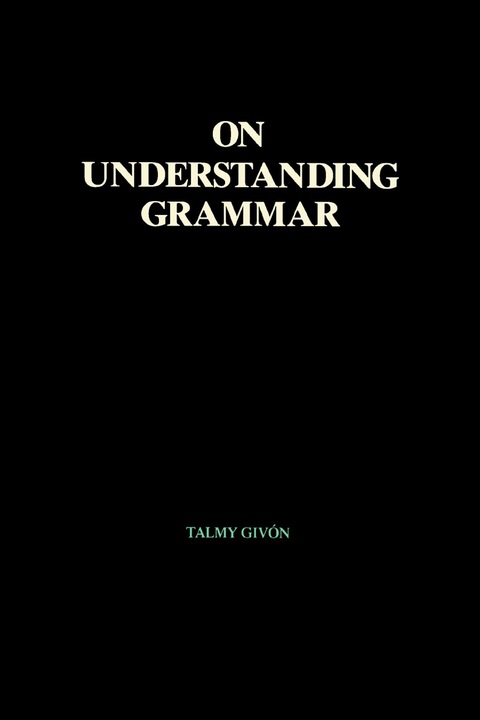Cover image for book On Understanding Grammar