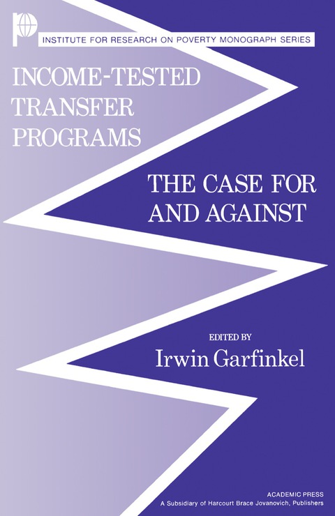 Cover image for book Income-Tested Transfer Programs