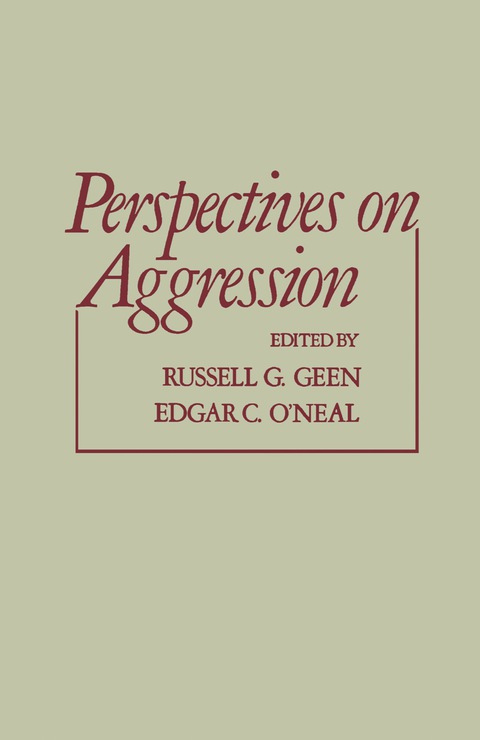 Cover image for book Perspectives on Aggression
