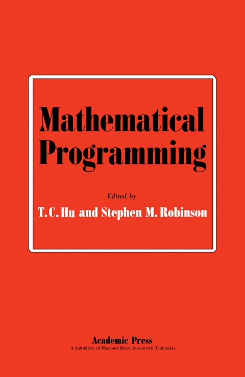 Cover image for book Mathematical Programming