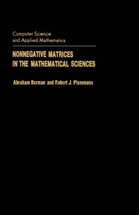 Cover image: Nonnegative Matrices in the Mathematical Sciences 9780120922505