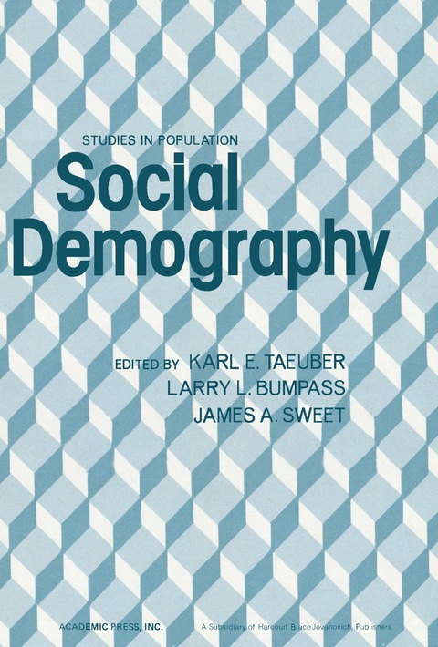 Cover image for book Social Demography