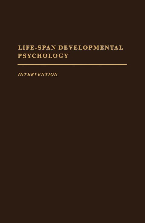 Cover image for book Life-Span Developmental Psychology