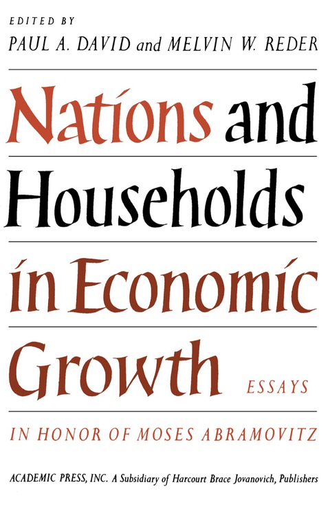 Cover image for book Nations and Households in Economic Growth