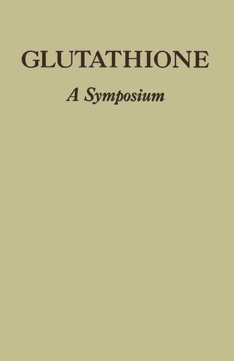 Cover image for book Glutathione