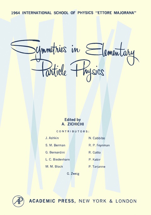 Cover image for book Symmetries in Elementary Particle Physics