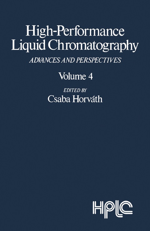 Cover image for book High-Performance Liquid Chromatography