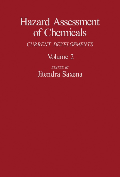 Cover image for book Hazard Assessment of Chemicals