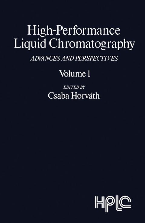 Cover image for book High-Performance Liquid Chromatography