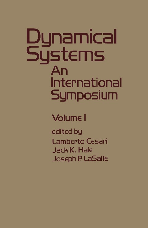Cover image for book Dynamical Systems