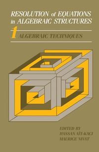 Cover image: Algebraic Techniques 9780120463701