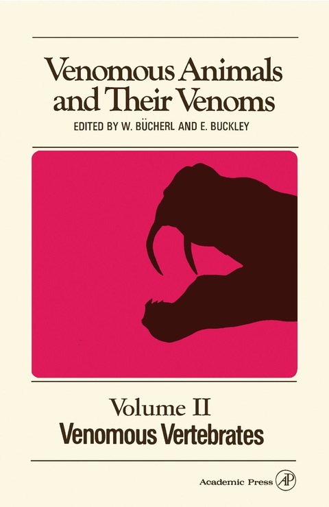 Cover image for book Venomous Animals and Their Venoms