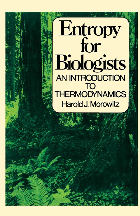 Cover image for book Entropy for Biologists