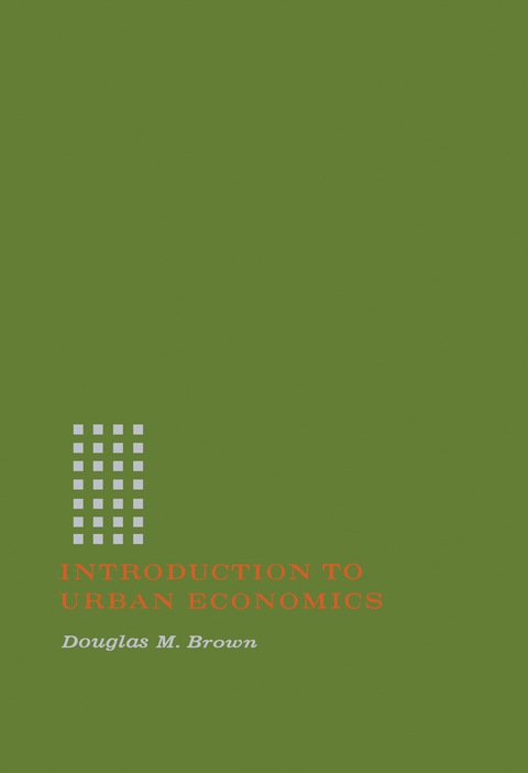 Cover image for book Introduction to Urban Economics