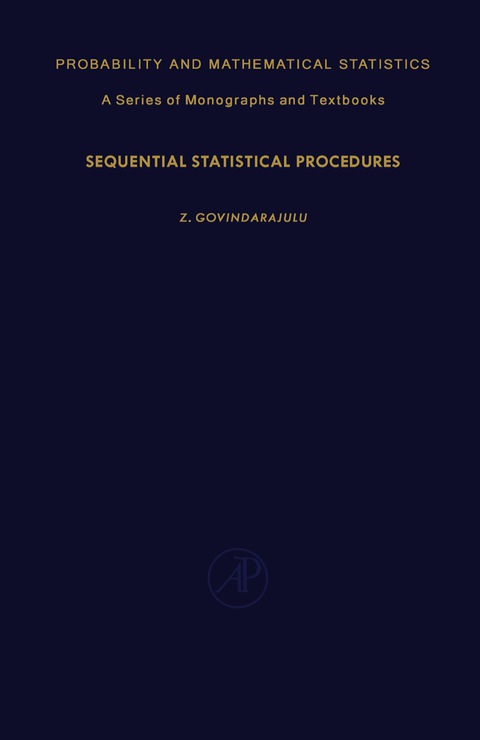 Cover image for book Sequential Statistical Procedures