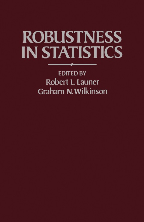 Cover image for book Robustness in Statistics