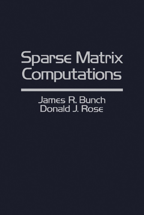 Cover image for book Sparse Matrix Computations