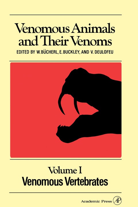 Cover image for book Venomous Animals and Their Venoms