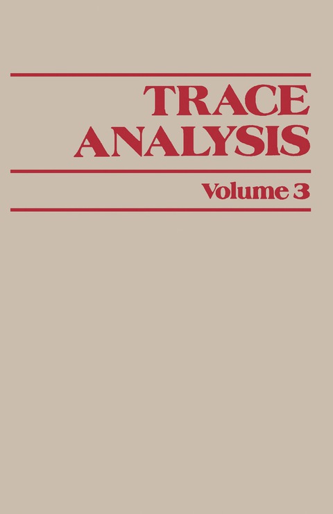 Cover image for book Trace Analysis
