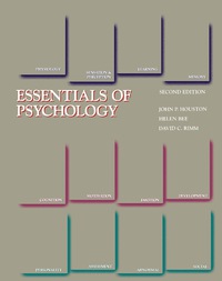 Cover image: Essentials of Psychology 2nd edition 9780125739467