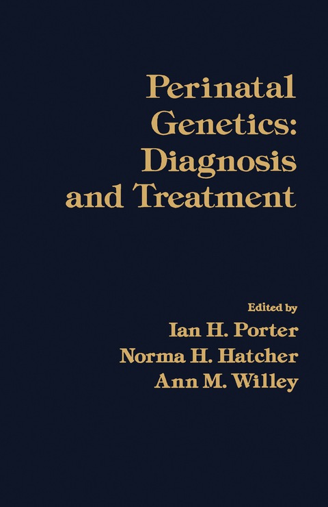 Cover image for book Perinatal Genetics