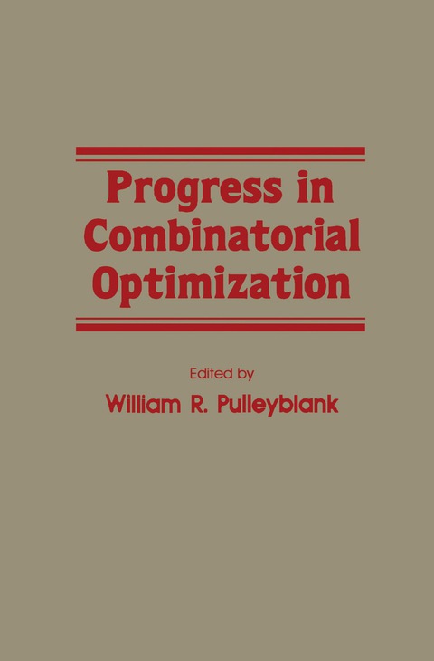 Cover image for book Progress in Combinatorial Optimization