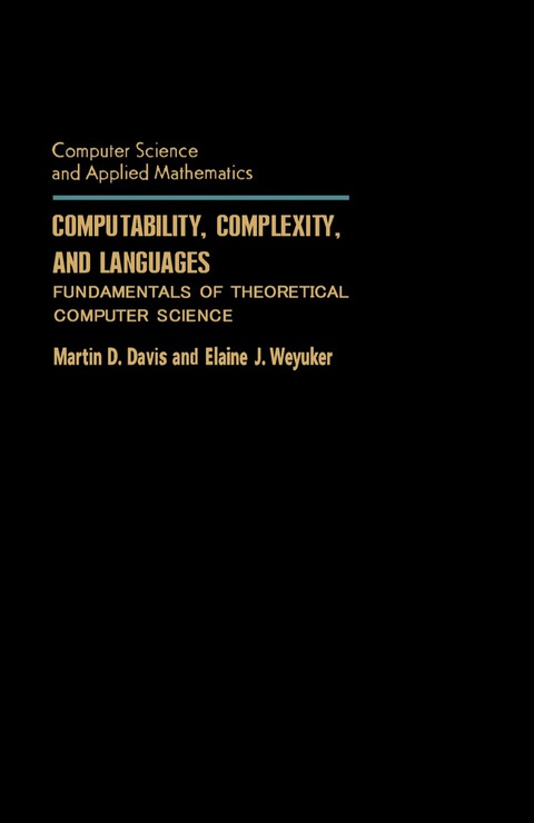 Cover image for book Computability, Complexity, and Languages
