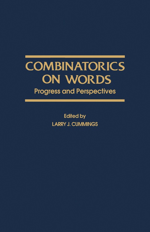 Cover image for book Combinatorics on Words