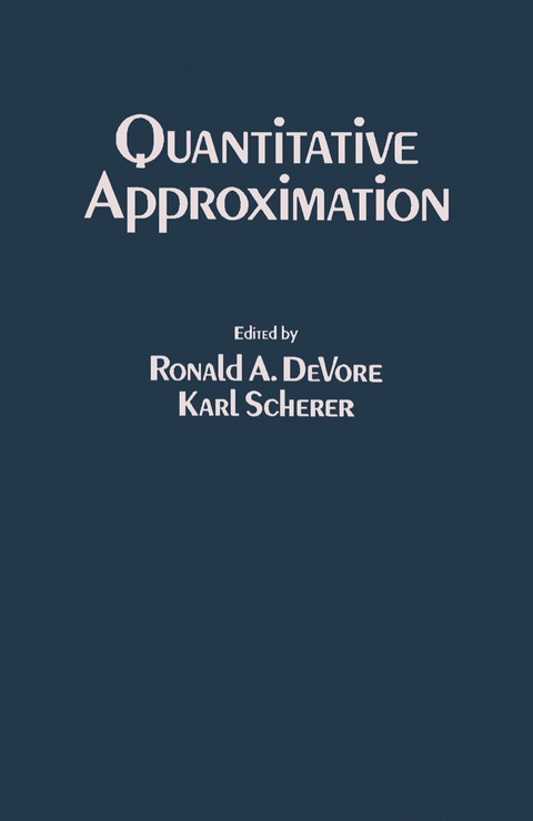 Cover image for book Quantitative Approximation