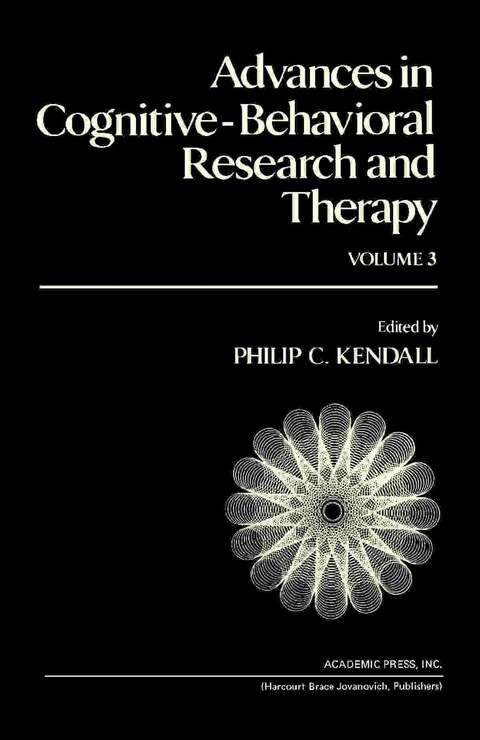 Cover image for book Advances in Cognitive—Behavioral Research and Therapy