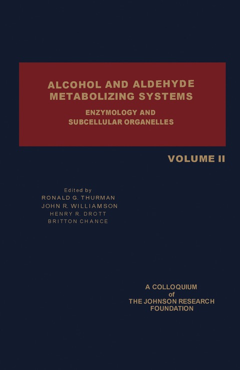 Cover image for book Alcohol and Aldehyde Metabolizing Systems