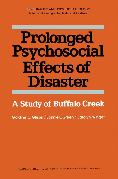 Cover image for book Prolonged Psychosocial Effects of Disaster