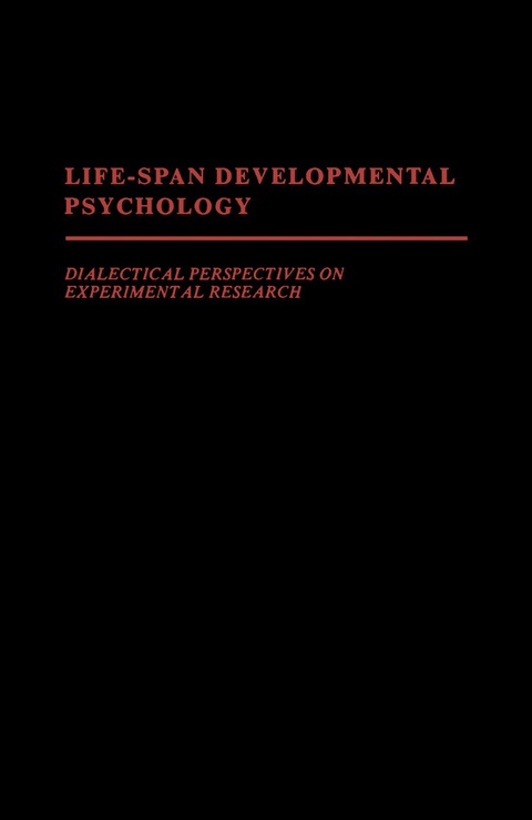 Cover image for book Life-Span Developmental Psychology