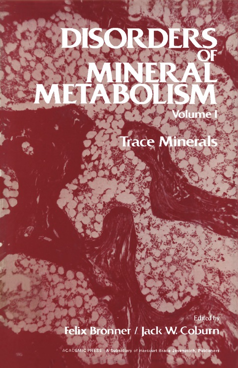 Cover image for book Disorders of Mineral Metabolism