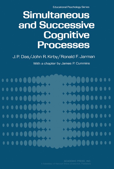Cover image for book Simultaneous and Successive Cognitive Processes