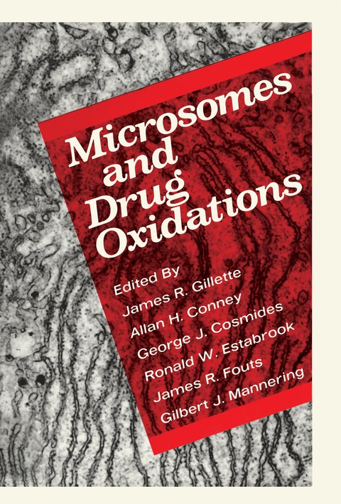 Cover image for book Microsomes and Drug Oxidations
