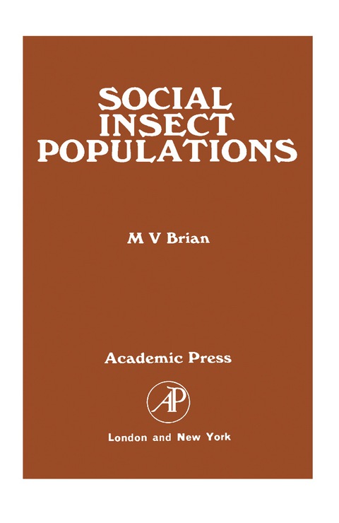 Cover image for book Social Insect Populations