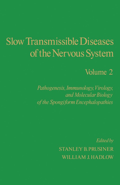 Cover image for book Slow Transmissible Diseases of the Nervous System